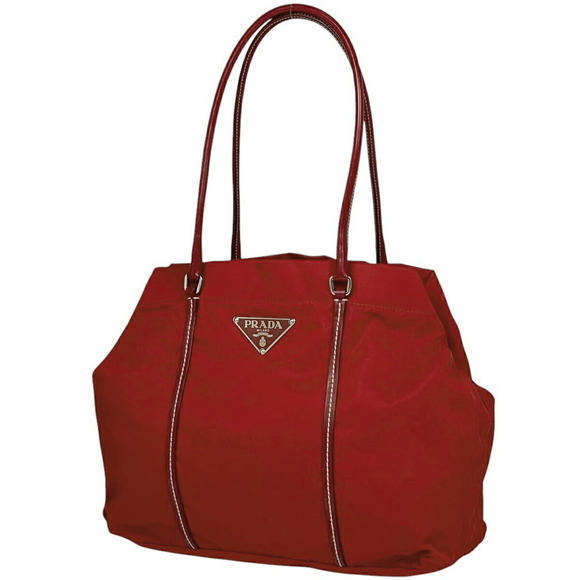 Prada nylon Shoulder Bag red - Picture 1 of 6